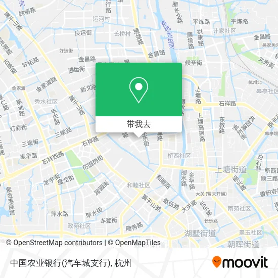 中国农业银行(汽车城支行)地图