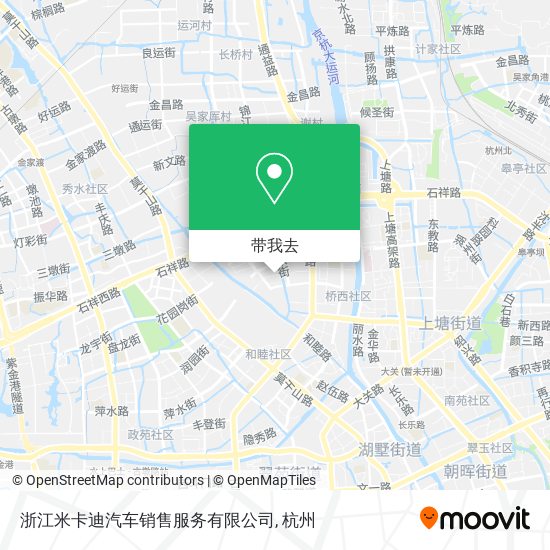 浙江米卡迪汽车销售服务有限公司地图