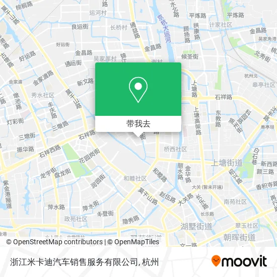 浙江米卡迪汽车销售服务有限公司地图