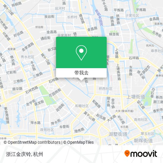 浙江金庆铃地图