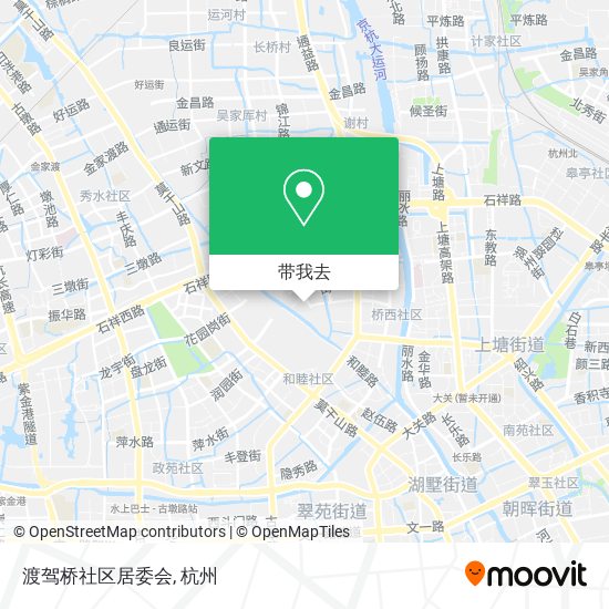 渡驾桥社区居委会地图