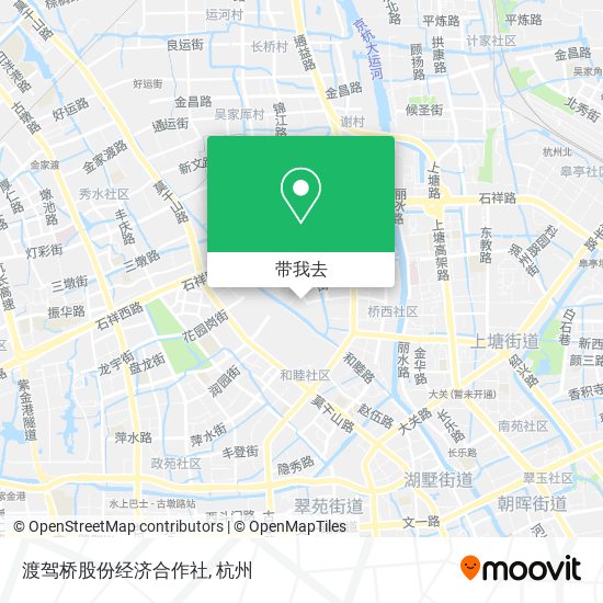 渡驾桥股份经济合作社地图