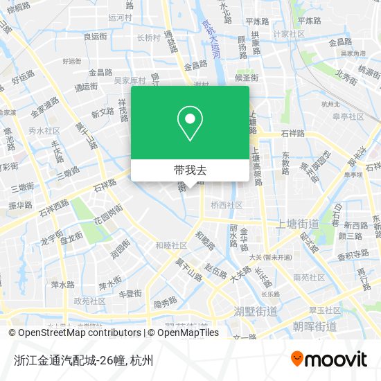 浙江金通汽配城-26幢地图