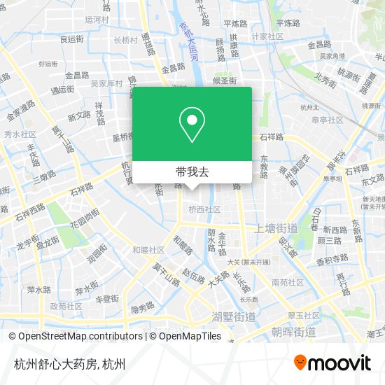 杭州舒心大药房地图