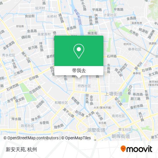 新安天苑地图