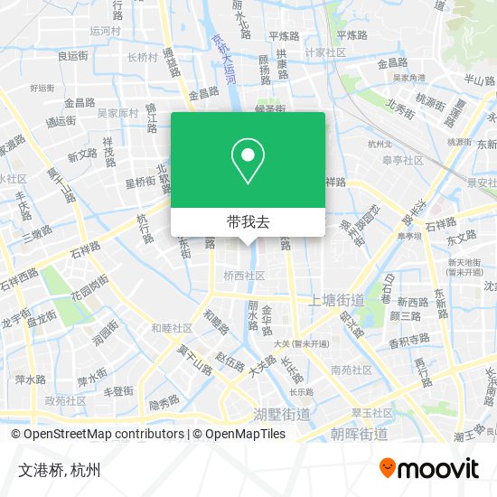文港桥地图