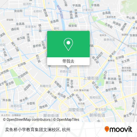 卖鱼桥小学教育集团文澜校区地图