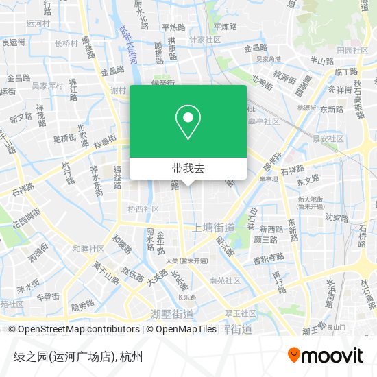 绿之园(运河广场店)地图