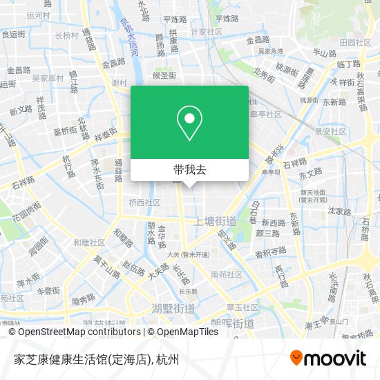 家芝康健康生活馆(定海店)地图