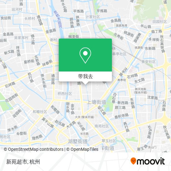 新苑超市地图