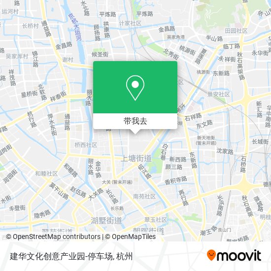 建华文化创意产业园-停车场地图