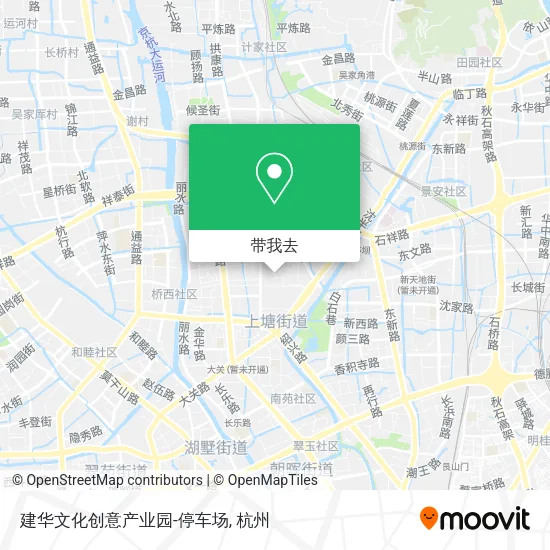 建华文化创意产业园-停车场地图