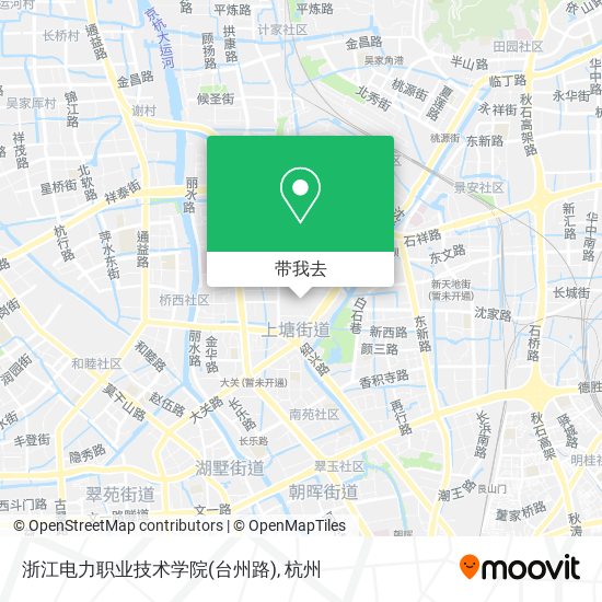 浙江电力职业技术学院(台州路)地图