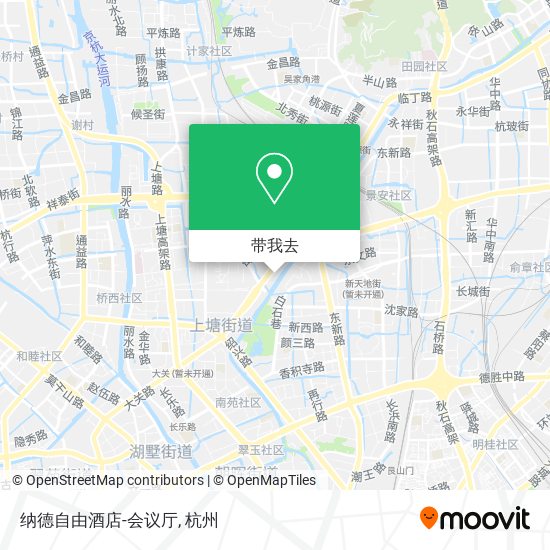 纳德自由酒店-会议厅地图
