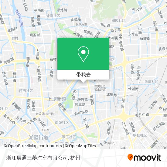 浙江辰通三菱汽车有限公司地图