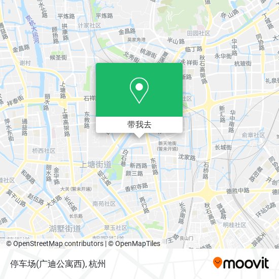 停车场(广迪公寓西)地图