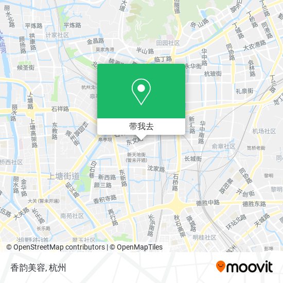 香韵美容地图