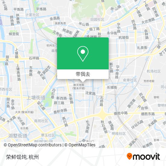 荣鲜馄饨地图
