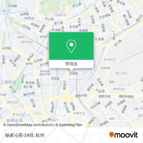 杨家沁苑-24排地图