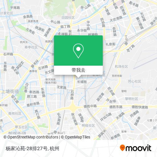 杨家沁苑-28排27号地图