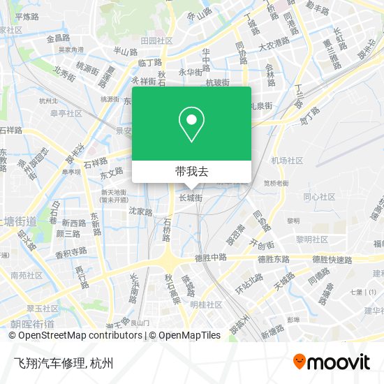 飞翔汽车修理地图