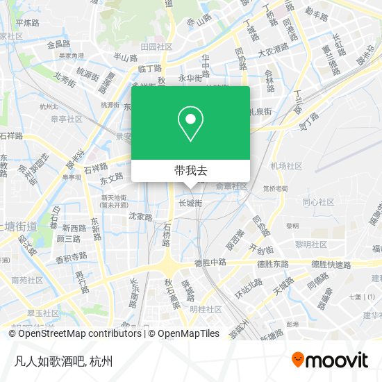 凡人如歌酒吧地图