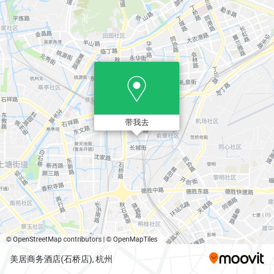 美居商务酒店(石桥店)地图