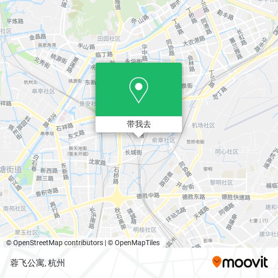 蓉飞公寓地图