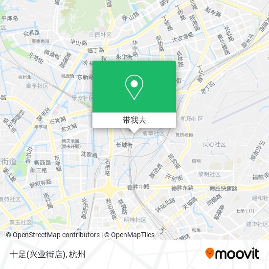 十足(兴业街店)地图