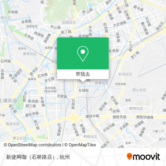 新捷网咖（石桥路店）地图