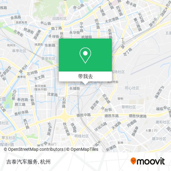 吉泰汽车服务地图