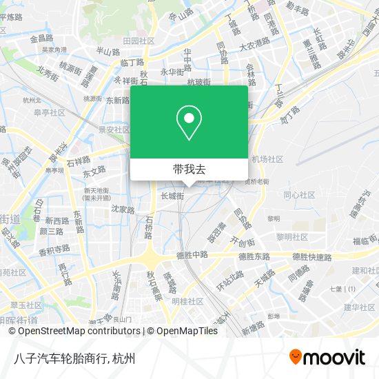 八子汽车轮胎商行地图