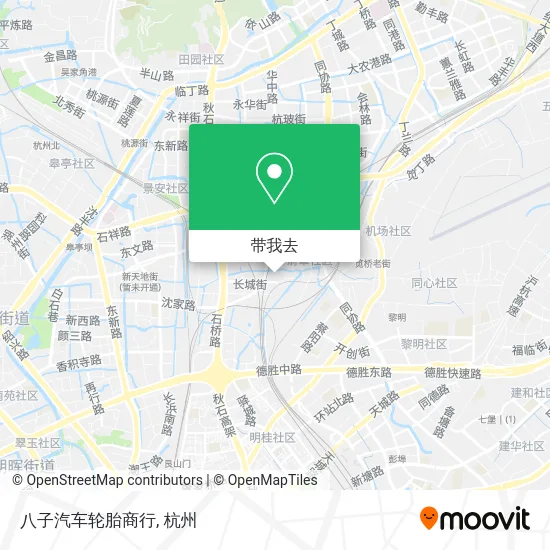 八子汽车轮胎商行地图