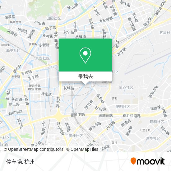 停车场地图