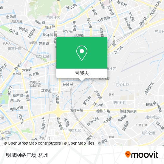 明威网络广场地图