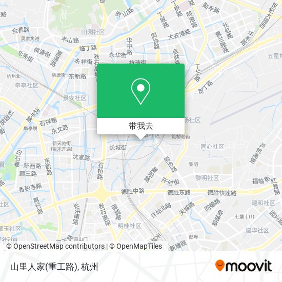 山里人家(重工路)地图