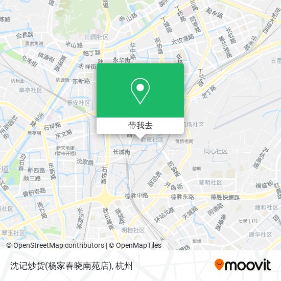 沈记炒货(杨家春晓南苑店)地图