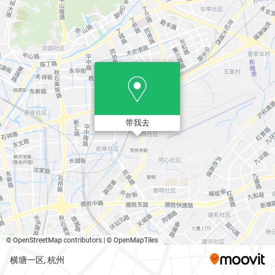 横塘一区地图