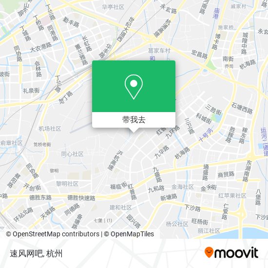 速风网吧地图