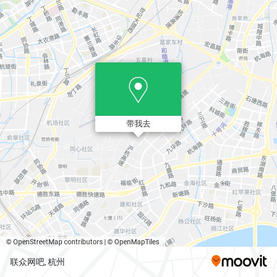 联众网吧地图