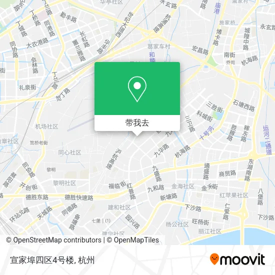 宣家埠四区4号楼地图