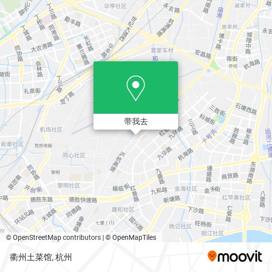 衢州土菜馆地图