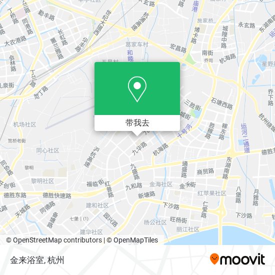 金来浴室地图