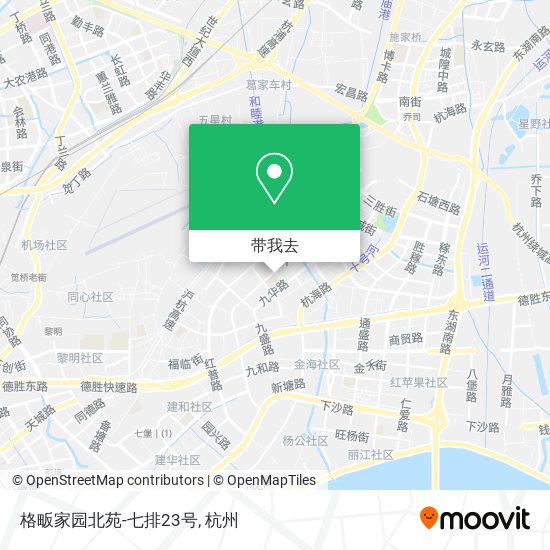 格畈家园北苑-七排23号地图