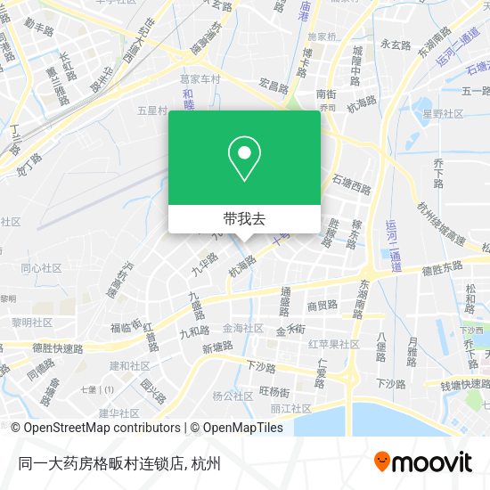 同一大药房格畈村连锁店地图