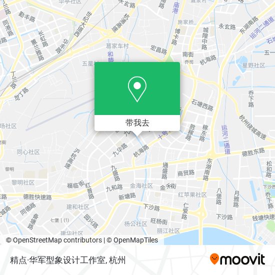 精点·华军型象设计工作室地图