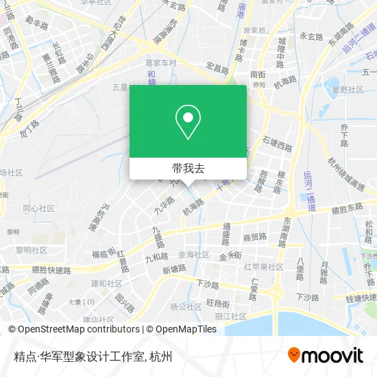 精点·华军型象设计工作室地图