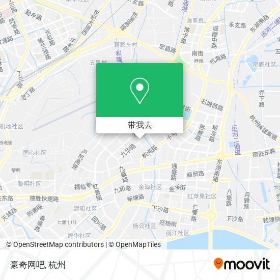 豪奇网吧地图