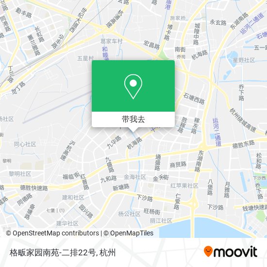 格畈家园南苑-二排22号地图