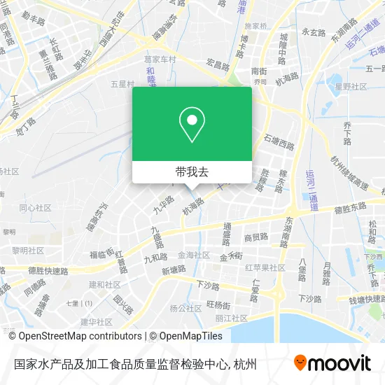 国家水产品及加工食品质量监督检验中心地图